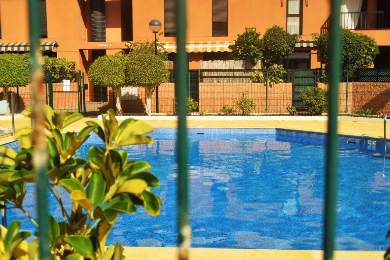 Alquilaencanarias Duplex Beach Cabezo Terrace And Pool El Médano Esterno foto