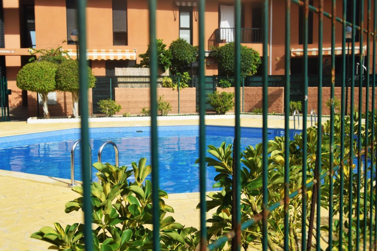 Alquilaencanarias Duplex Beach Cabezo Terrace And Pool El Médano Esterno foto